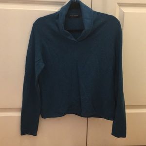 Teal cashmere sweater